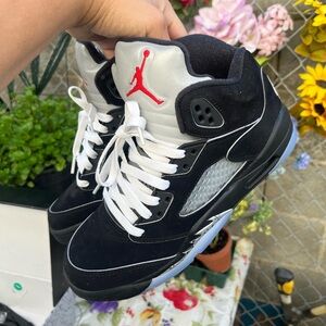 Air Jordan 5 retro OG Black Metal Reimagined Size 6Y